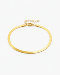 Sleek Herringbone Chain Bracelet