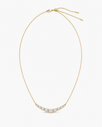 Dainty Graduated Diamond Necklace