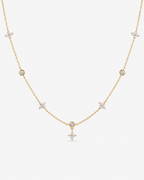 Diamond Station Necklace