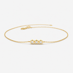 Triple Diamond Chain Bracelet