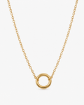 Karma Circle Pendant Necklace