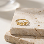 Personalized Bubble Name Ring