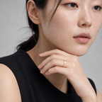Minimalist Dot Band Ring