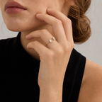 Duo Diamond Open Wedding Band