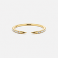 Stackable Pavé Diamond Ring
