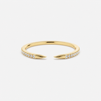 Stackable Pavé Diamond Ring