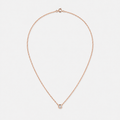 Diamond Station Chain Necklace