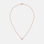 Diamond Station Chain Necklace