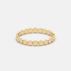 Minimalist Dot Band Ring