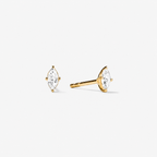 Marquise Diamond Stud Earrings ( PAIR )