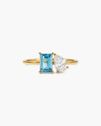 Custom Toi Et Moi Birthstone Ring