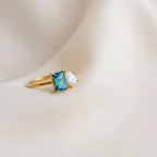 Custom Toi Et Moi Birthstone Ring