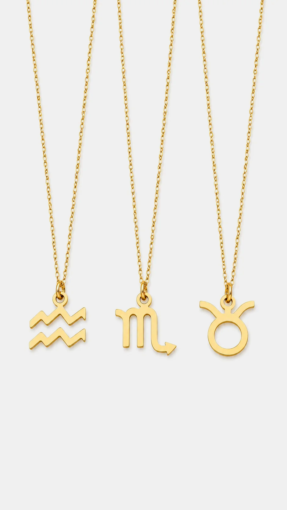Personalized Zodiac Sign Necklace
