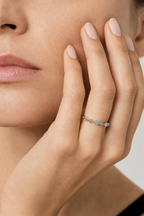 Personalized Marquise Birthstone Ring