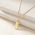 Personalized Bar Name Necklace
