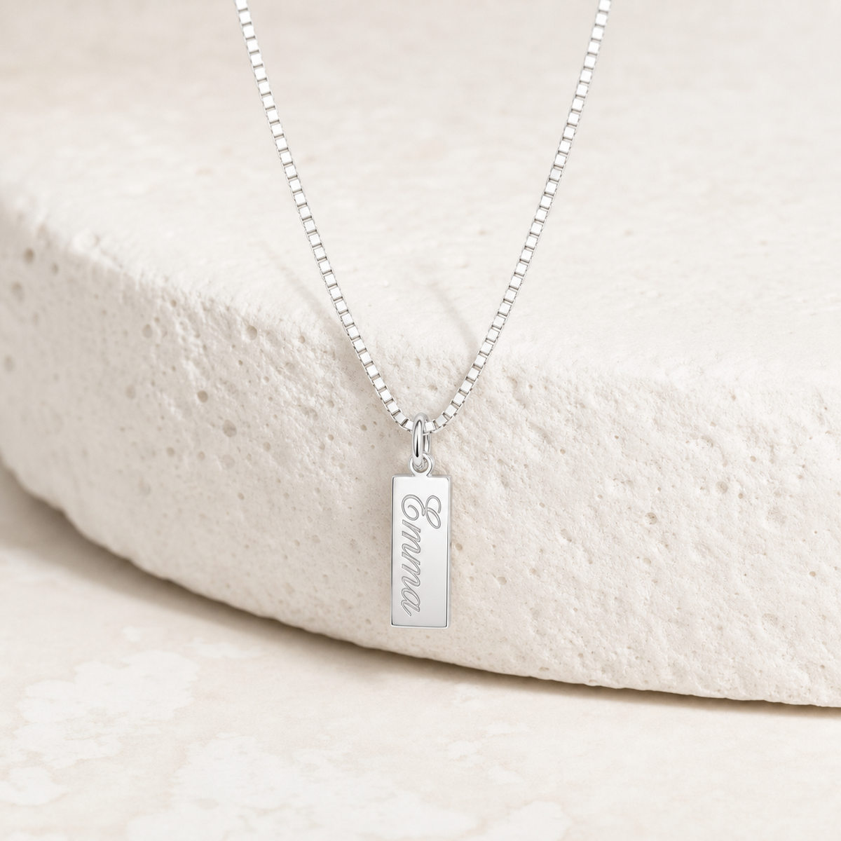 Personalized Bar Name Necklace